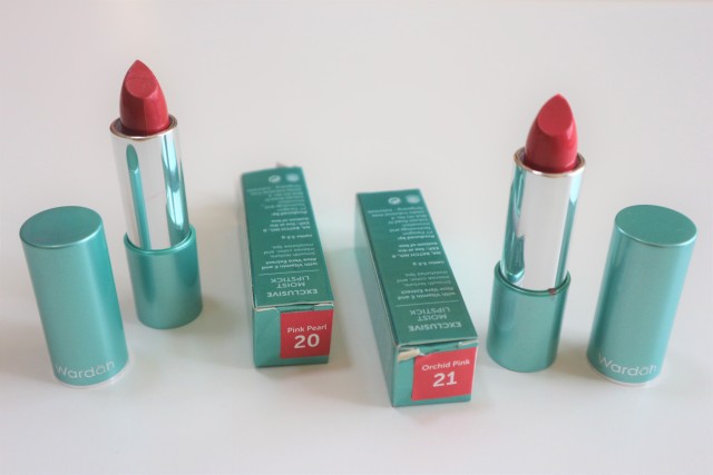 wardah exclusive series moist lipstick no 20 dan 21